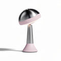 Lampada da tavolo in metallo e plastica rosa 20 x 20 x 35cm con luce regolabile